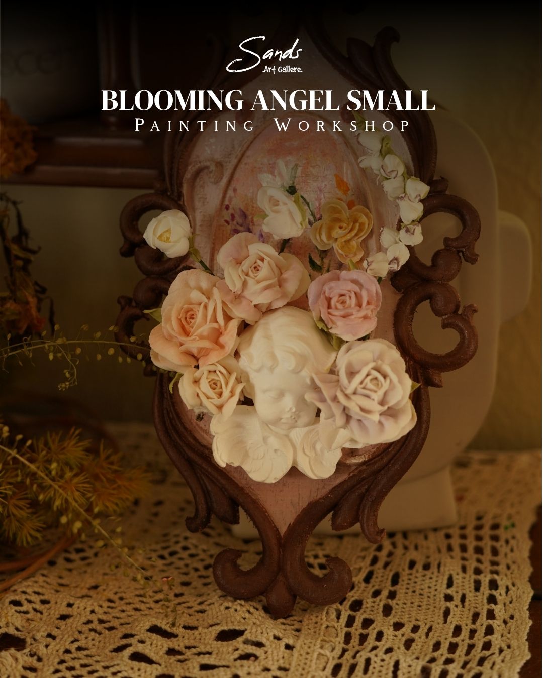 Blooming Angel Small - Painting Workshop