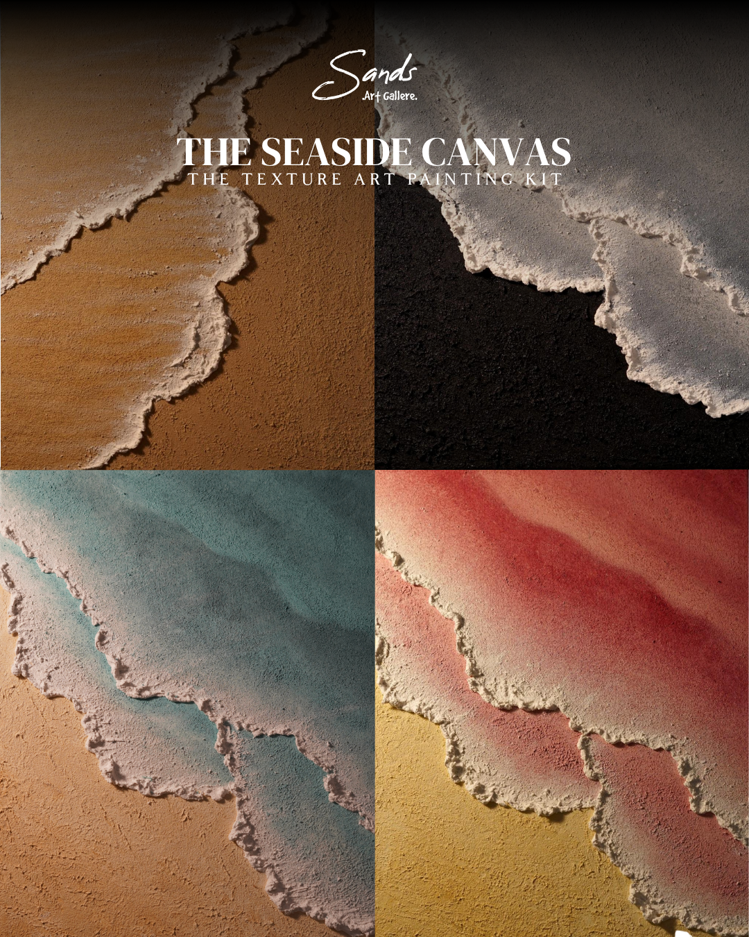 The Seaside Canvas - All in One Box Painting Kit