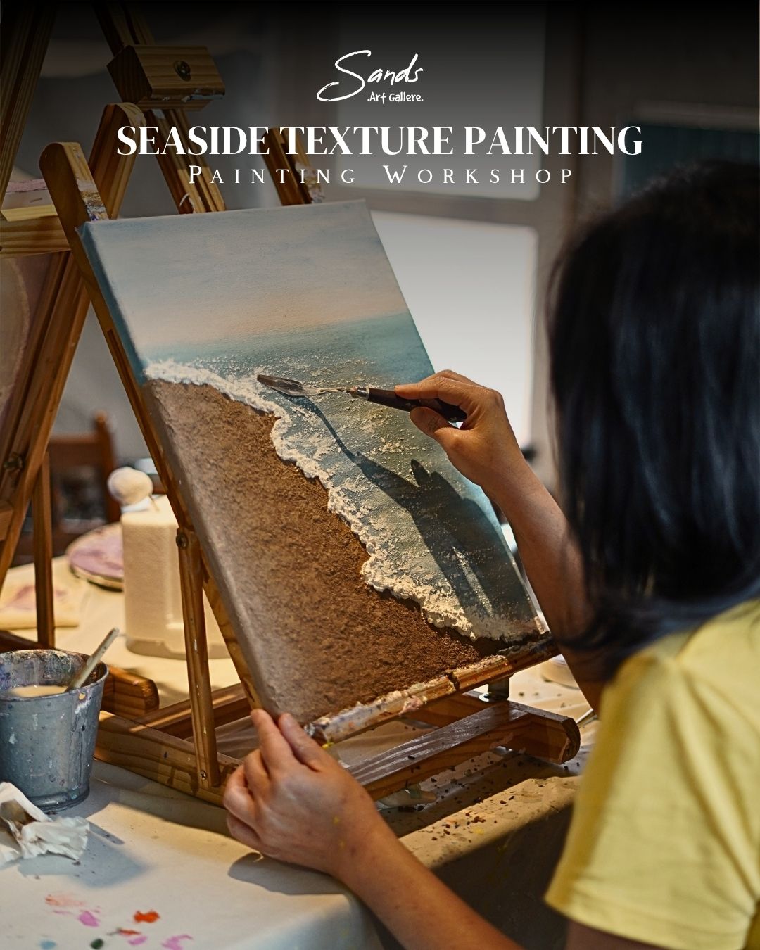 Seaside Texture Painting - Painting Workshop