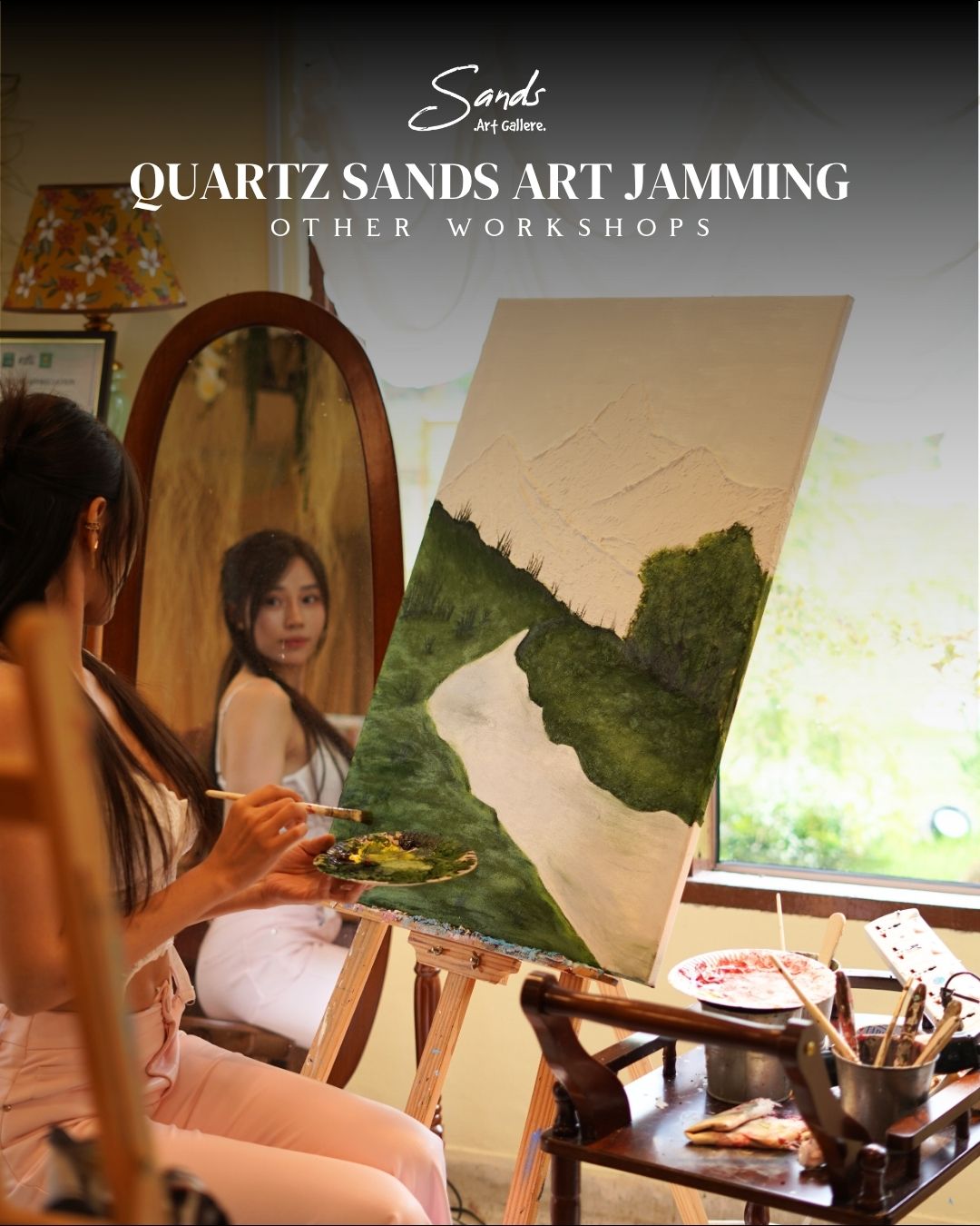 Quartz Sands Art Jamming - (PAINTING NO GUIDANCE)