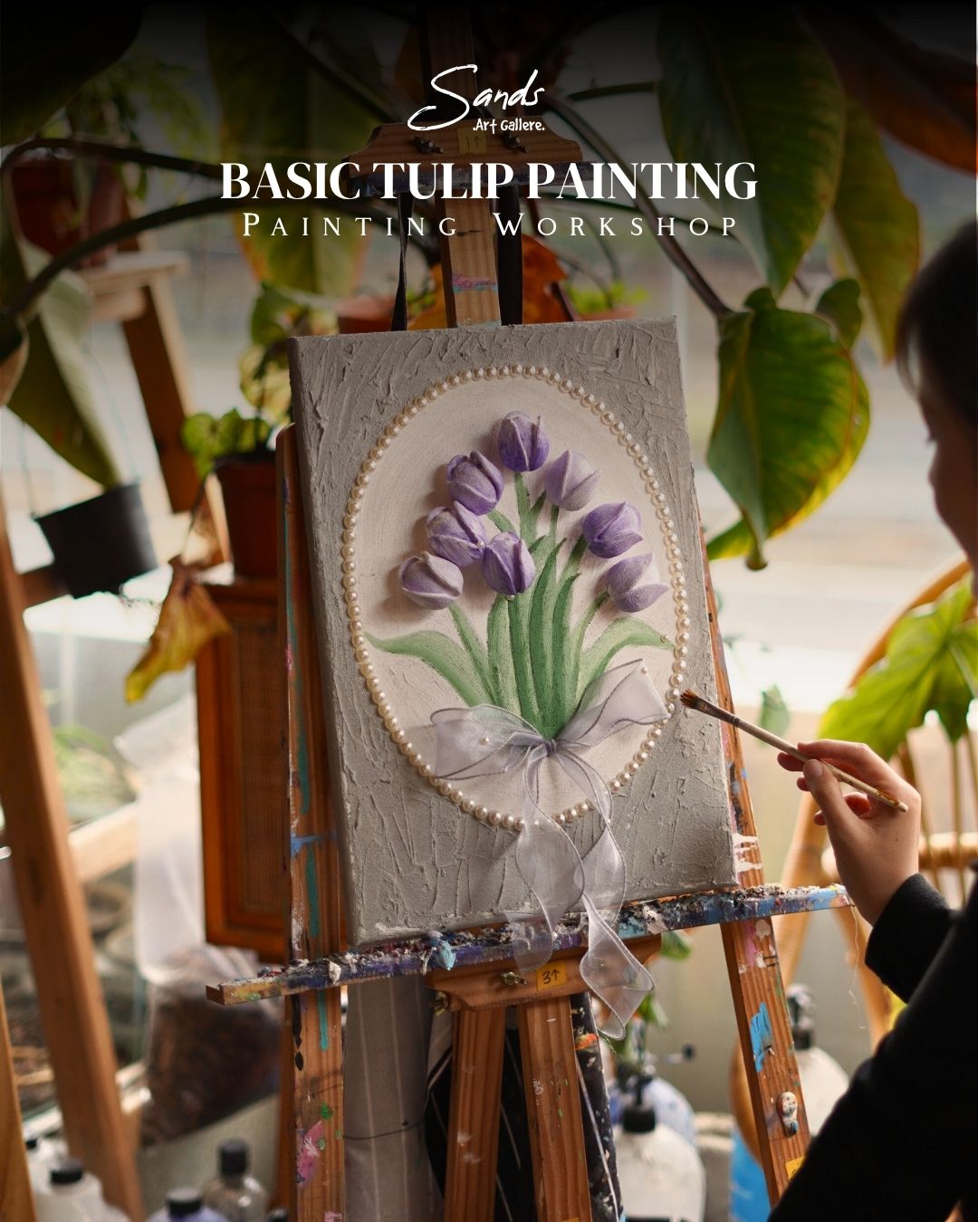 Basic Tulip Painting - Painting Workshop
