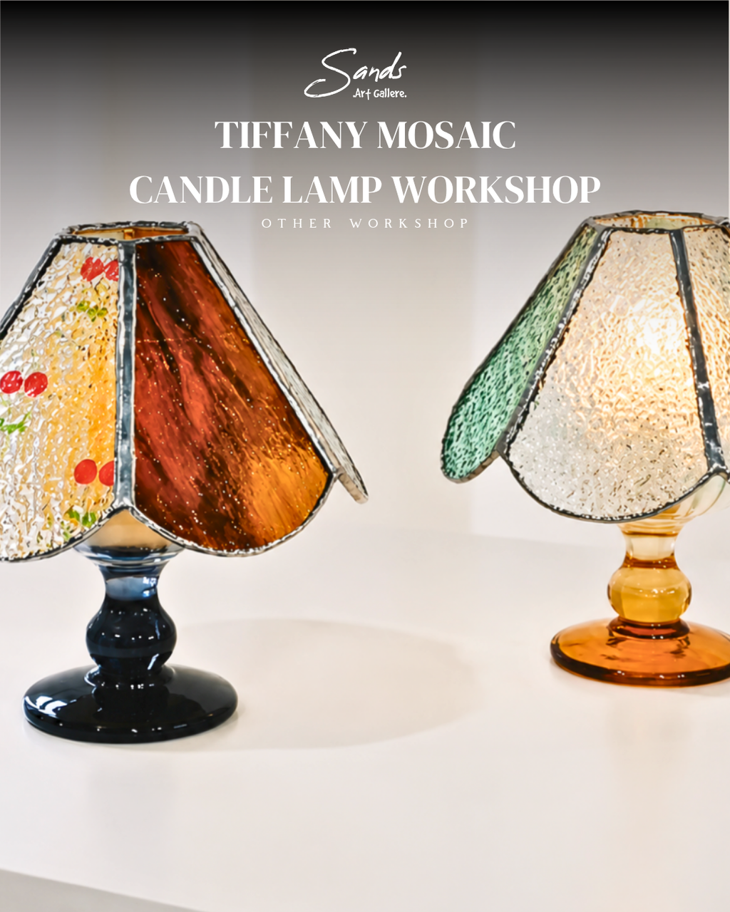 (11 July 2026) Tiffany Mosaic Candle Lamp Workshop